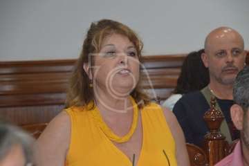 Incidente al final del Pleno ordinario de julio de 2019 (Foto TA)